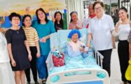 Liew visits Mother Cecilia