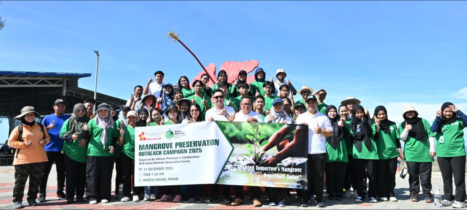 Hibiscus Petroleum wraps up 2025 mangrove conservation programme in Papar