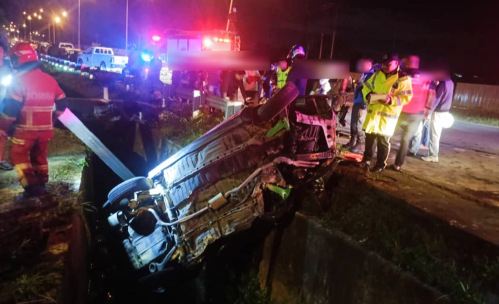 Dua maut kemalangan 4WD, kereta di P'pang