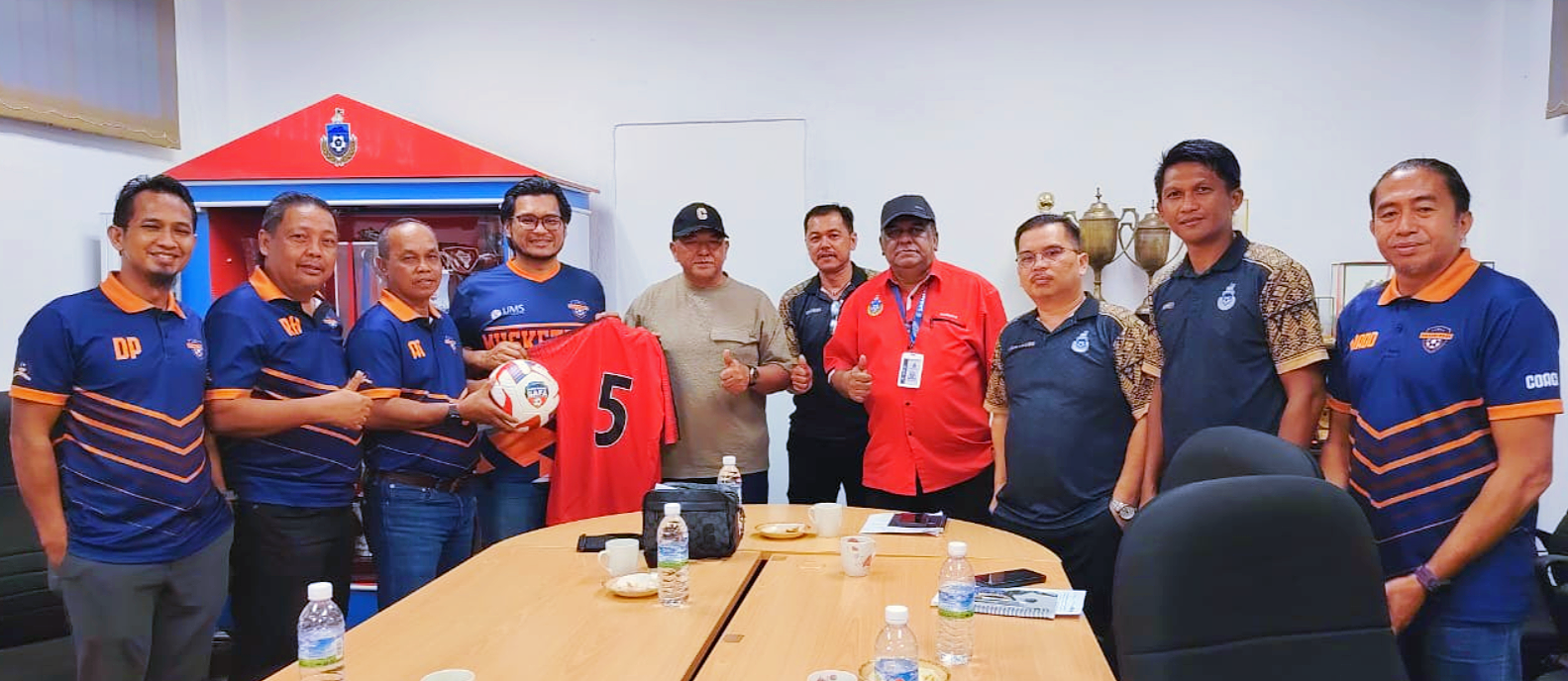 Musketeers Football Academy kunjungi Sabah FA