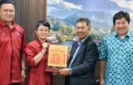 Dr. Joachim terima kunjungan Persatuan Plumber Sabah bentang hasil lawatan kerja ke Beijing