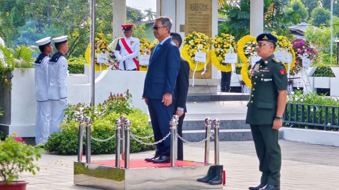 Dr. Joachim wakili KM di Upacara Peringatan Petagas