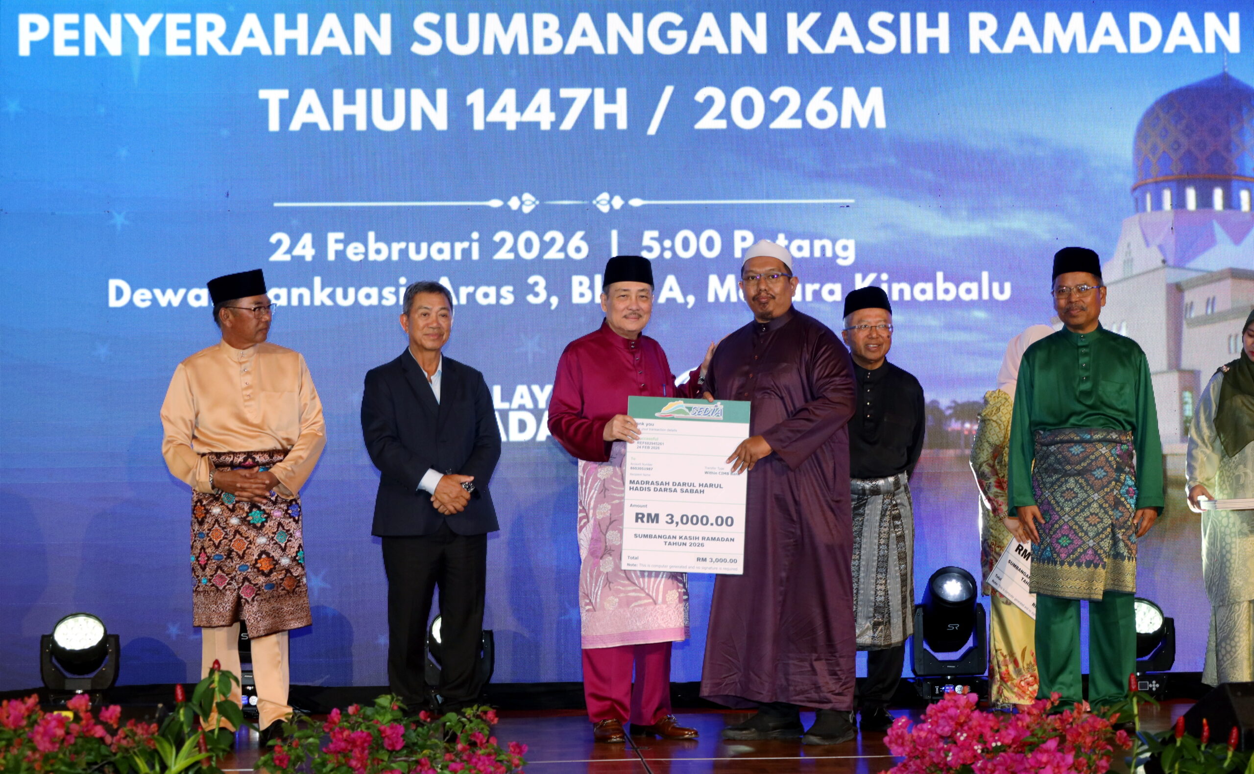 SEDIA a strategic complement to the Hala Tuju Sabah Maju Jaya