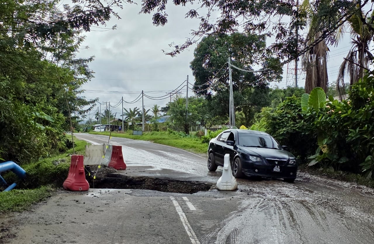 Jalan Tuntumulud–Bingkor kerap runtuh