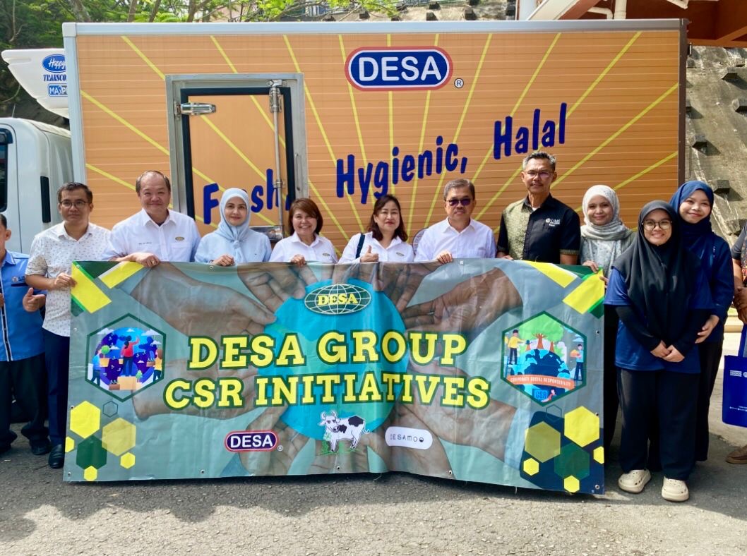 Desa Group sumbang bekalan makanan bagi Program Dapur Siswa UMS
