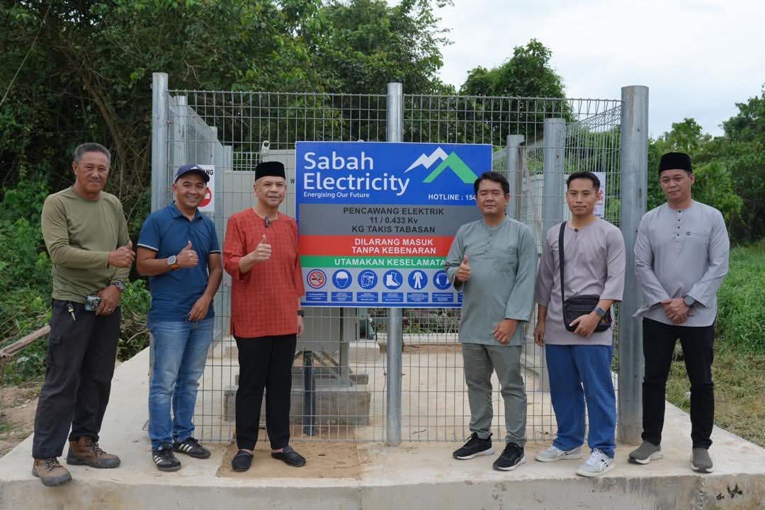 Pencawang elektrik baharu atasi masalah voltan rendah di Kg. Takis