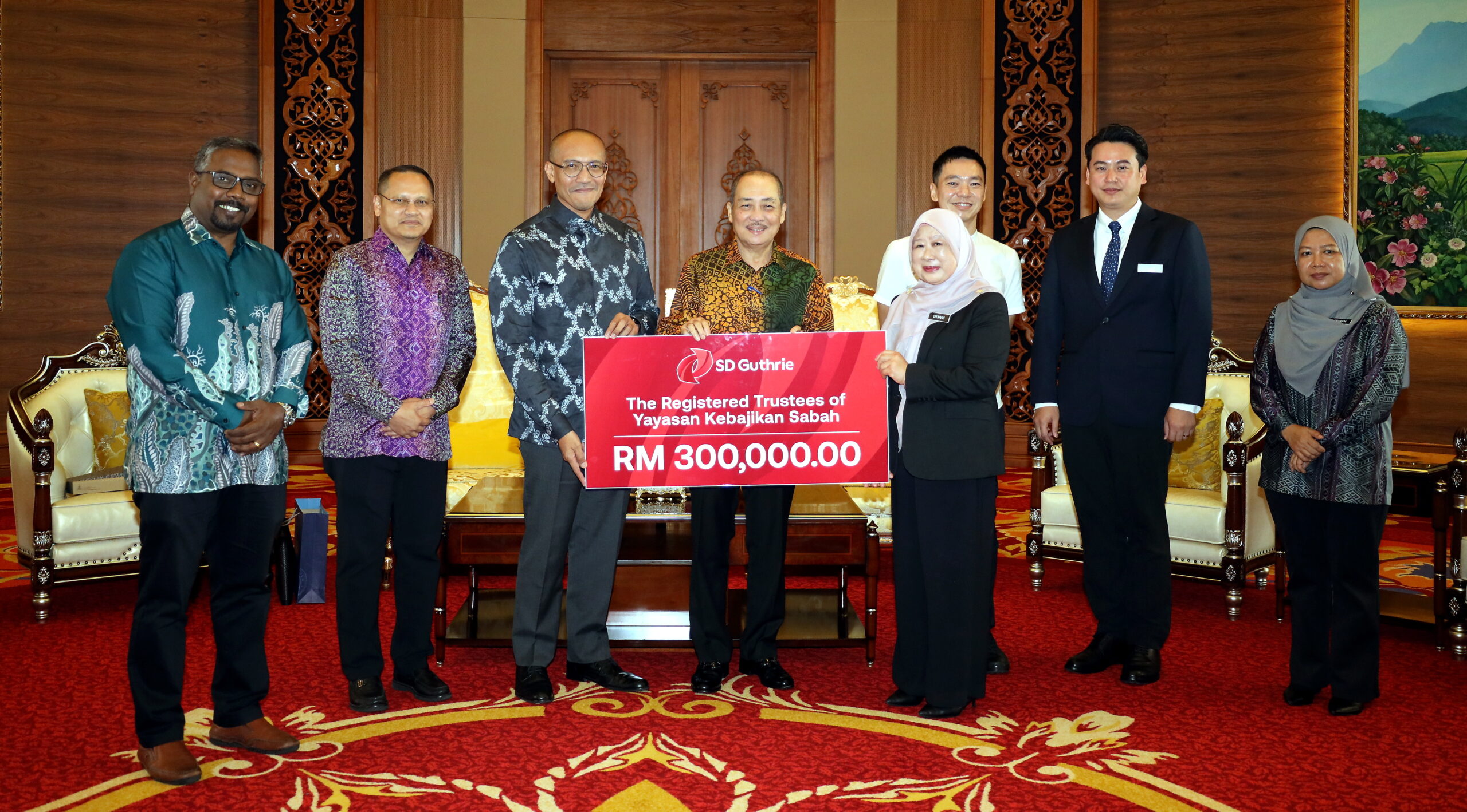 Guthrie contributes RM300,000 to YKS