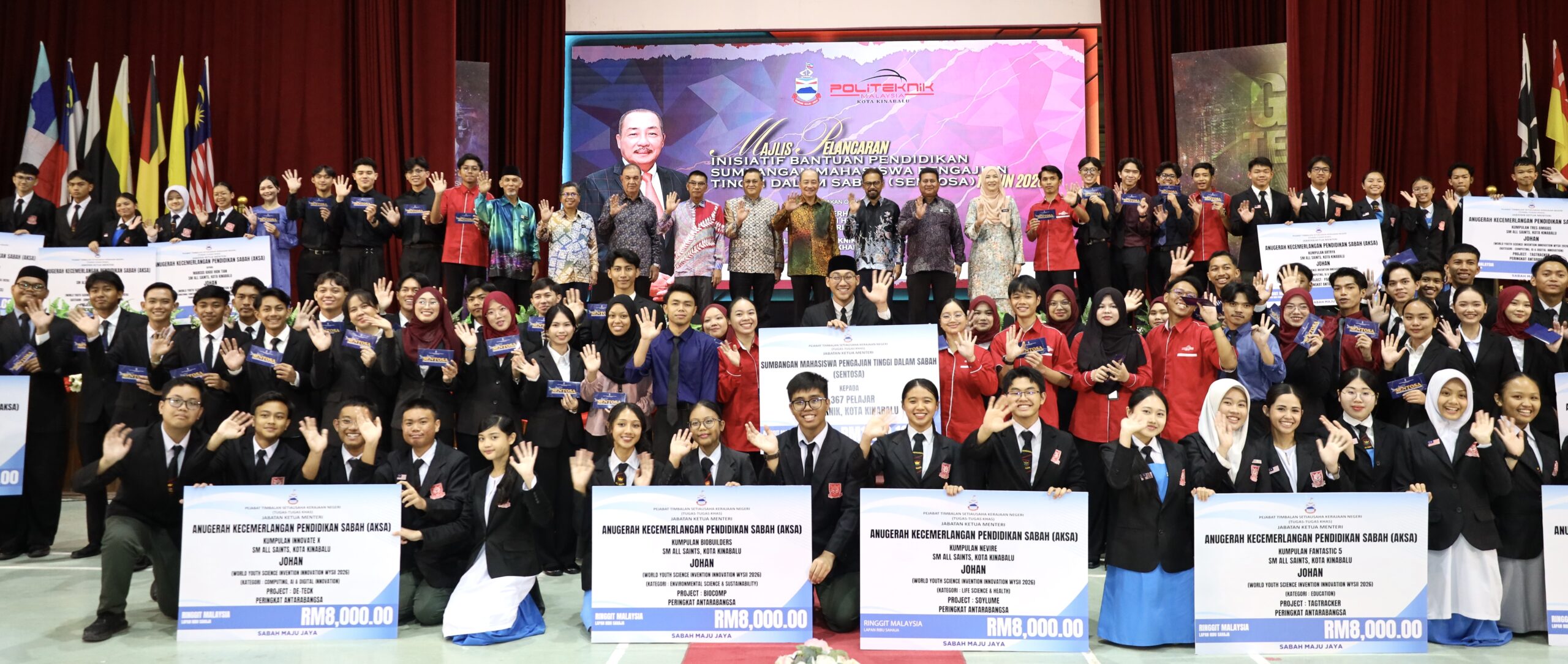 SENTOSA 2026 benefits 30,000 higher education students in Sabah