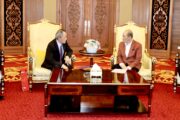 CM receives farewell courtesy call from Japanese Consul-General