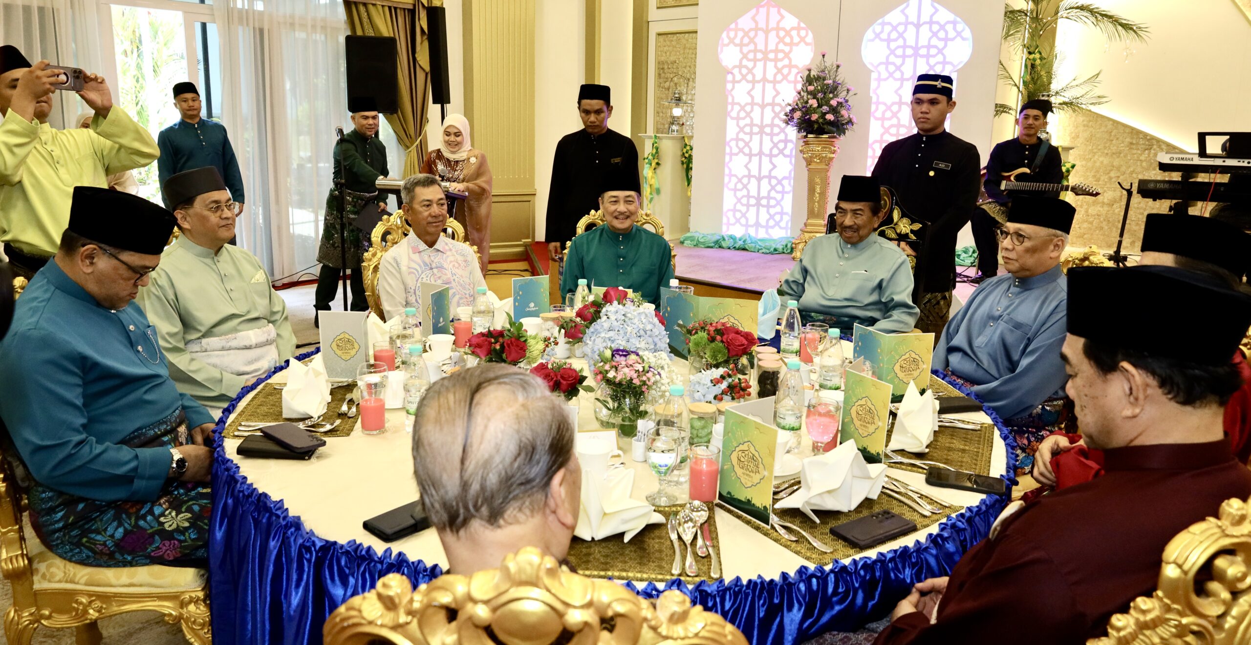 KM, isteri hadiri Sambutan Aidilfitri Istana Seri Kinabalu