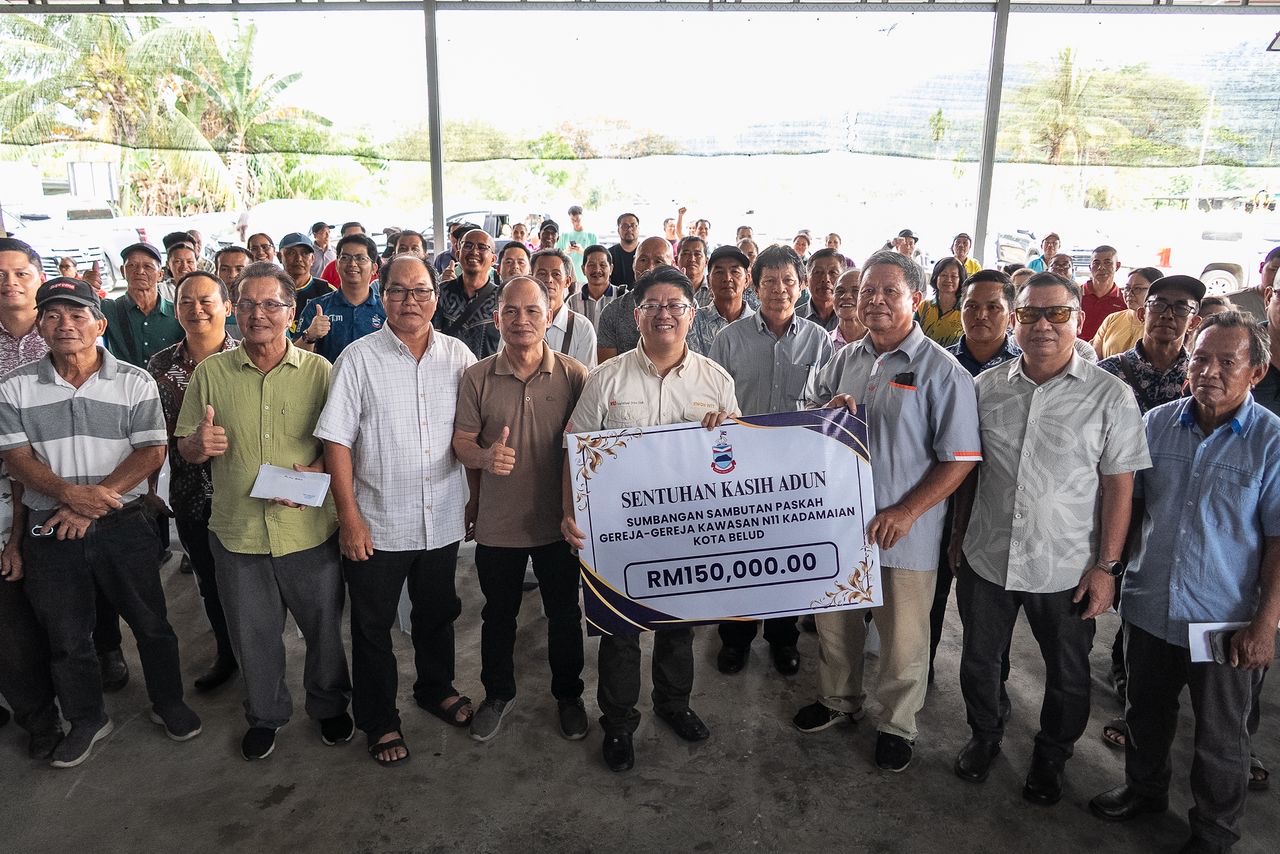 150 gereja di DUN Kadamaian terima sumbangan Paskah RM150,000