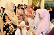 Toh Puan Faridah, Juliah santuni 50 kanak-kanak sempena Aidilfitri