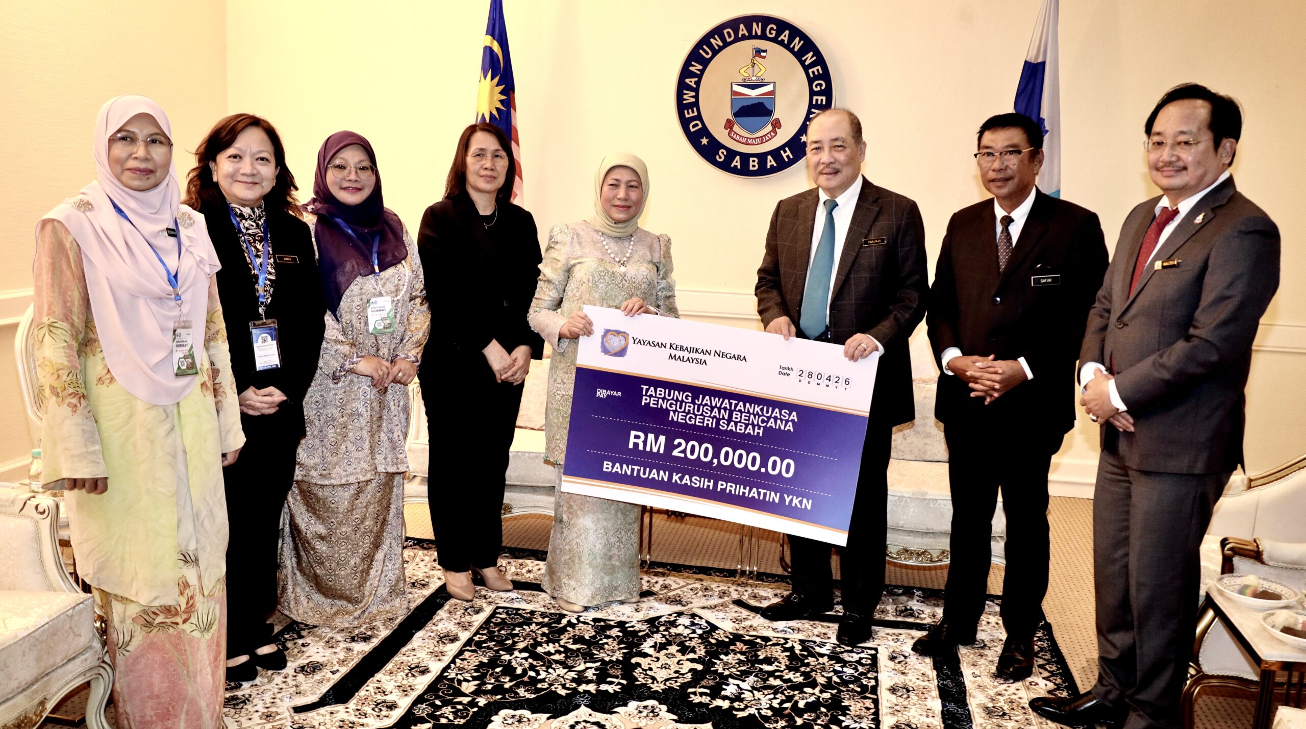 CM receives courtesy call from Nancy Shukri
