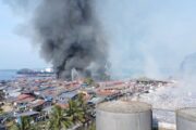 Kebakaran musnahkan 1,000 rumah atas air di Sandakan