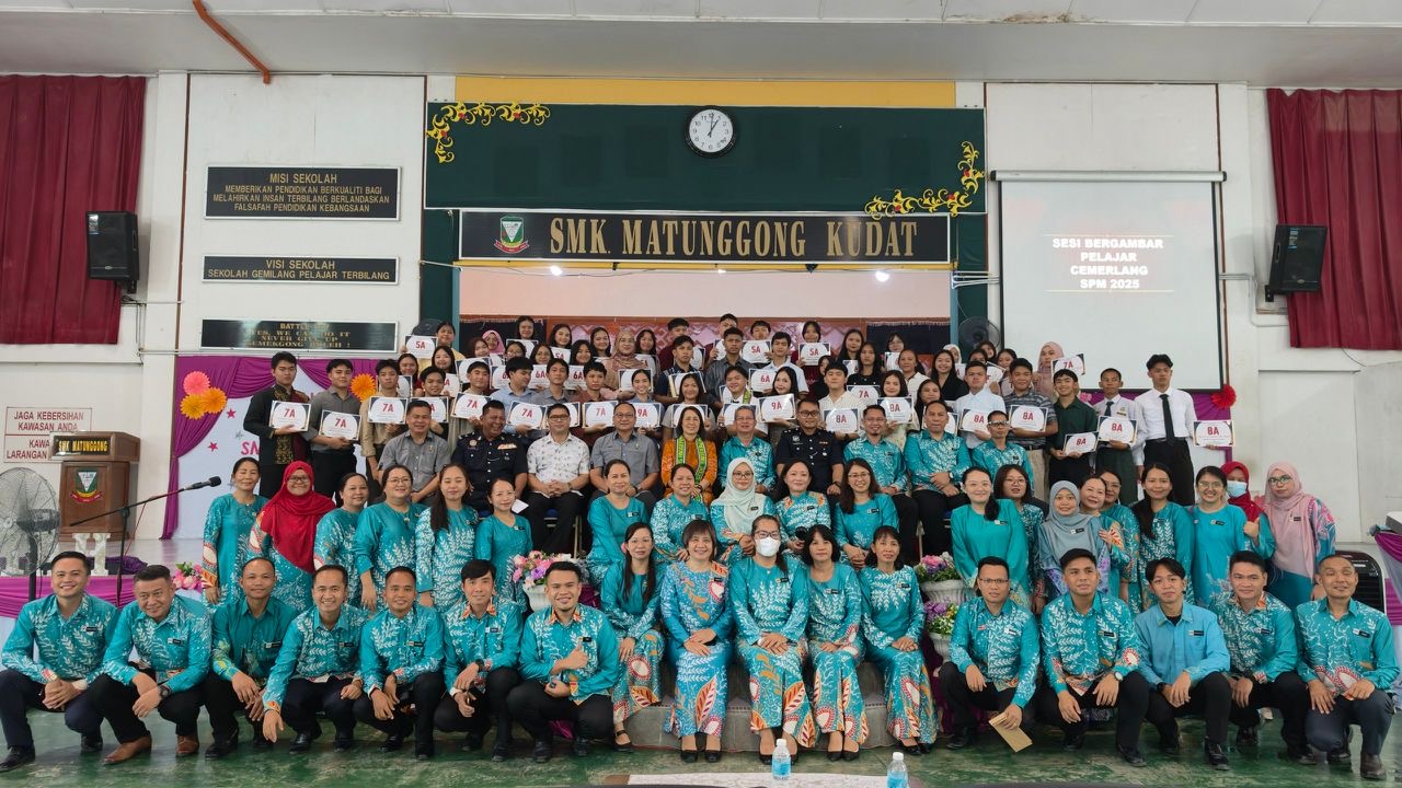 SMK Matunggong kekal terbaik luar bandar Sabah 9 tahun, capai GPS 3.34 SPM 2025