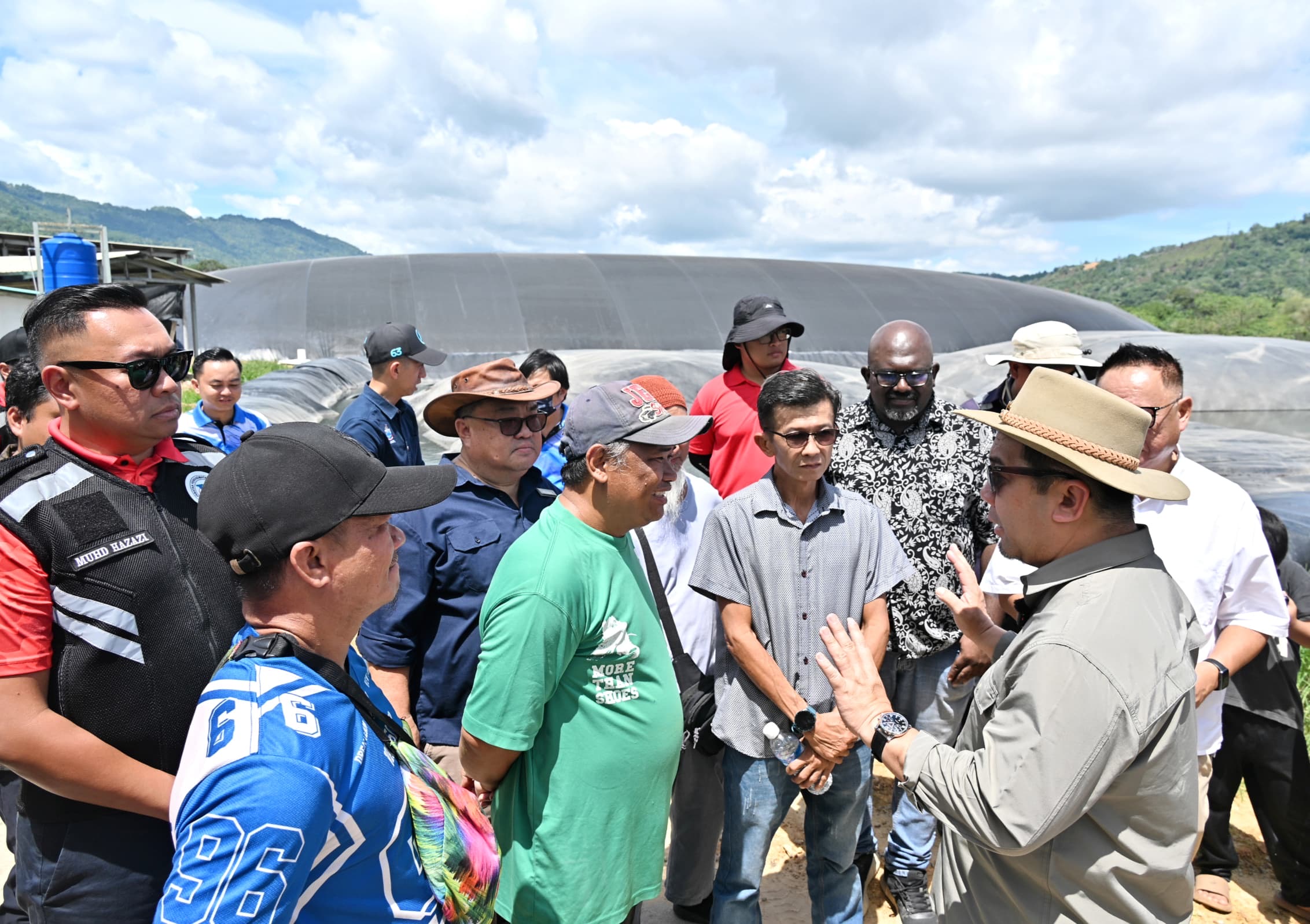 Jamawi beri amaran tegas isu pencemaran ladang di Kauluan, tetapkan pemantauan berkala