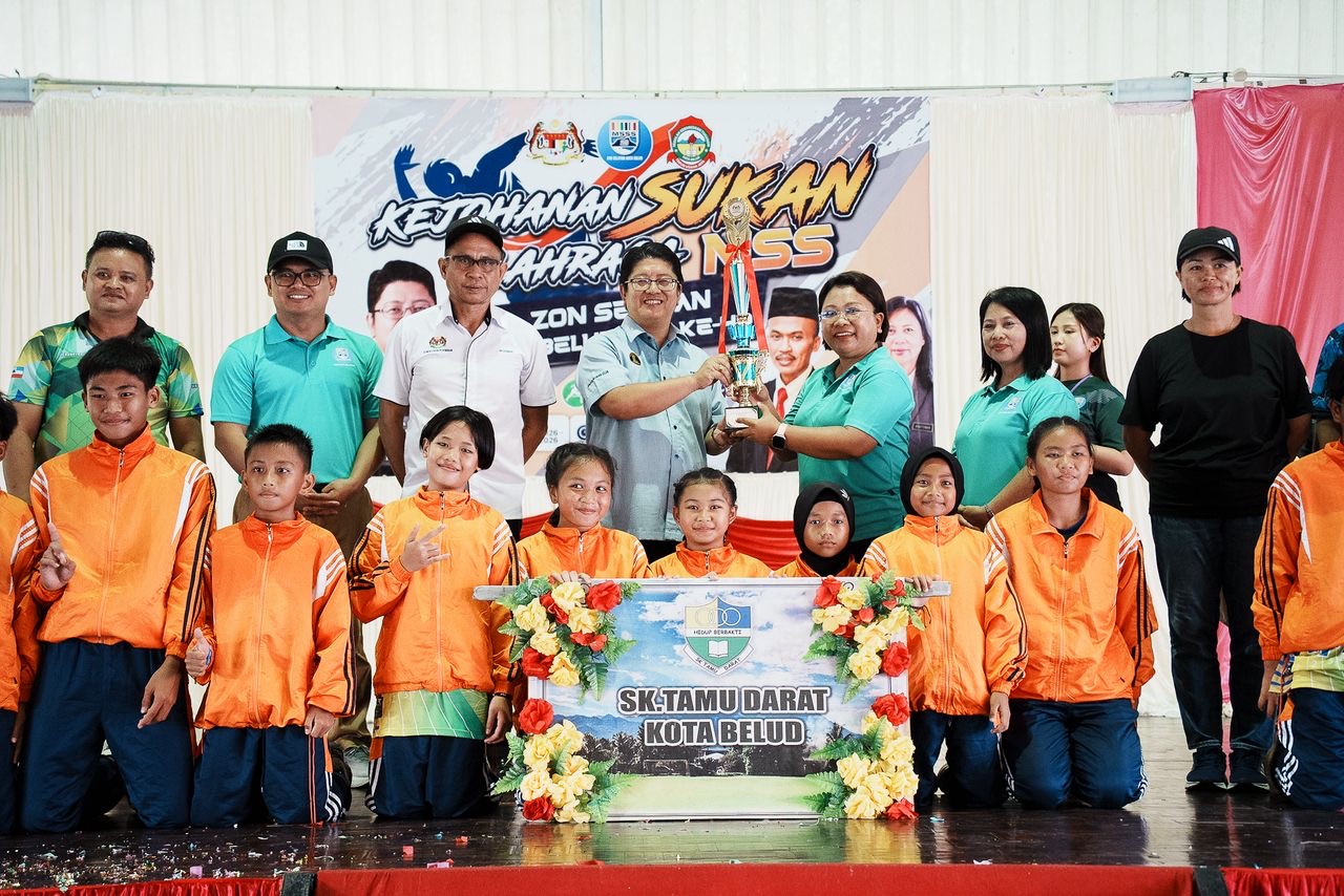 SK Tamu Darat juara MSS Zon Selatan Kota Belud