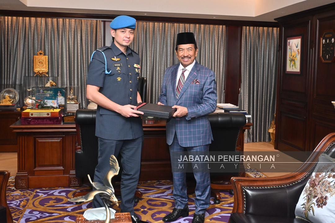 Tun Musa terima kunjungan Tengku Mahkota Pahang