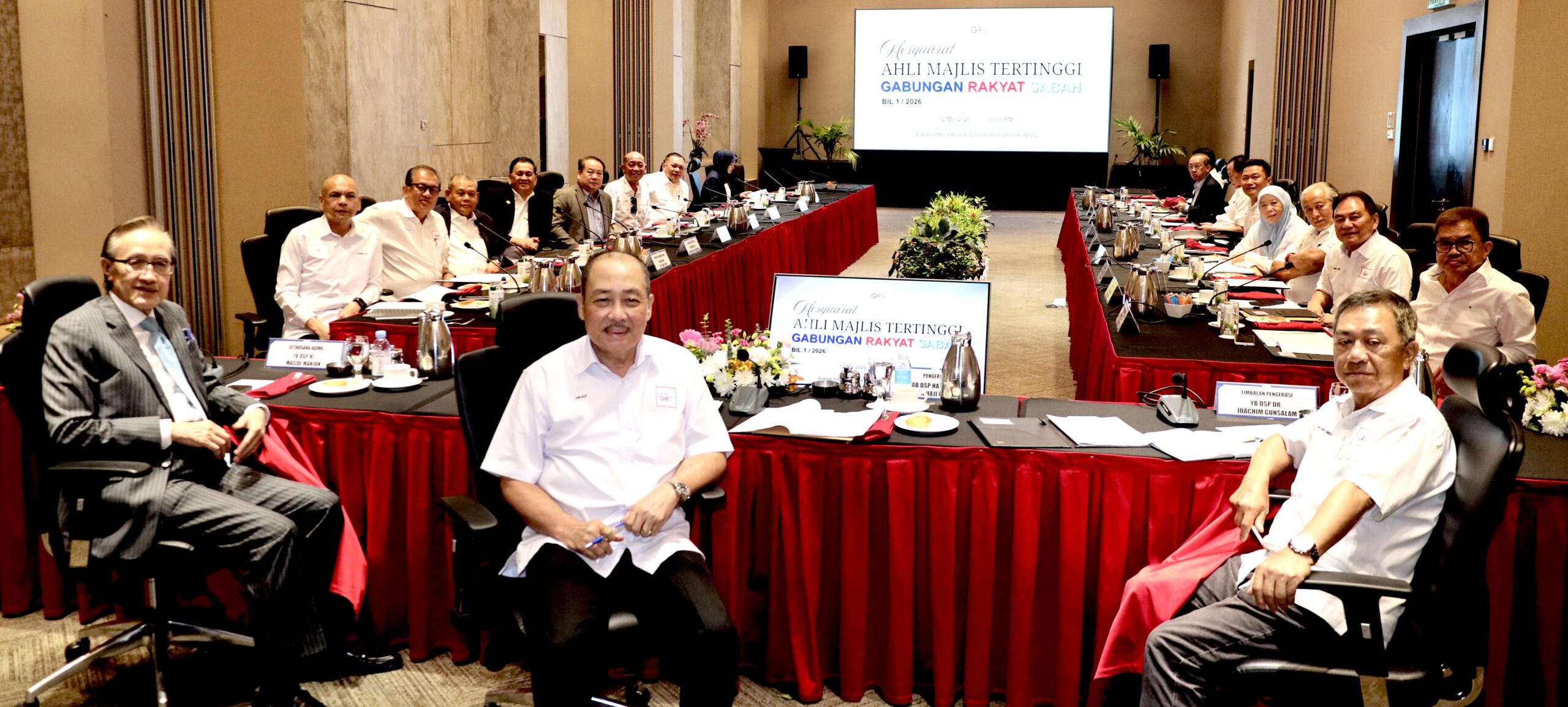 Hajiji pengerusikan Mesyuarat Majlis Tertinggi GRS