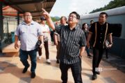 Ewon tinjau laluan keretapi Beaufort–Tenom
