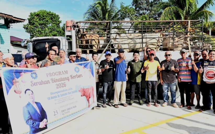 29 lembu korban diagih di Melalap