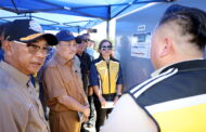 Hajiji inspects Pan Borneo progress
