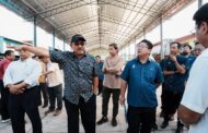 Ewon tinjau projek naik taraf Tamu Donggongon dan Kepayan Square