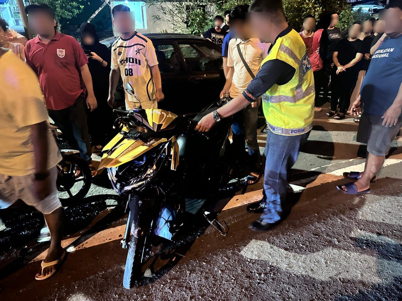 Langgar belakang pacuan empat roda, penunggang maut nahas di P’pang
