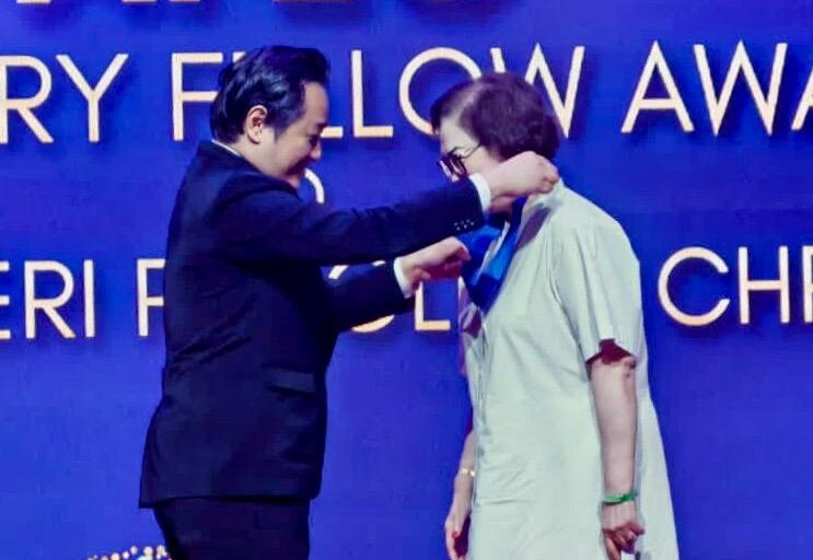 Liew conferred AFEO Honorary Fellow award