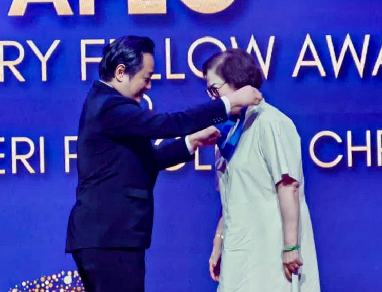 Liew conferred AFEO Honorary Fellow award
