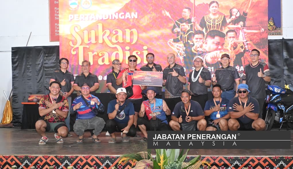 Team Ramp bow, team GeramBeat ladies ungguli sukan tarik tali Kaamatan