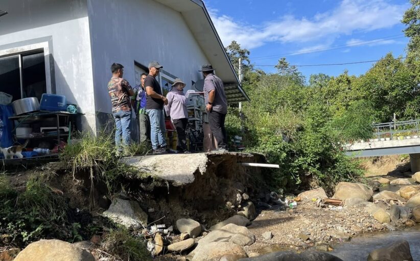 Hakisan tebing sungai ancam rumah penduduk, Jamawi gesa tindakan segera