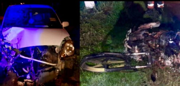 Lelaki maut, motosikal terbakar dirempuh kereta di P’pang