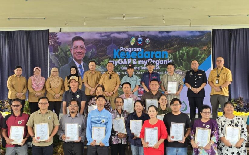 34 pengusaha pertanian terima myGAP dan myOrganic