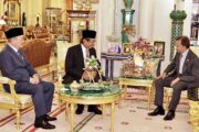 Hajiji iringi TYT mengadap Sultan Brunei