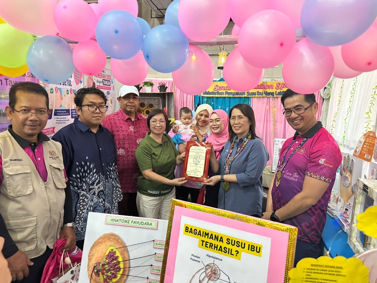 Sistem sokongan kukuh kunci kejayaan penyusuan susu ibu di Sabah