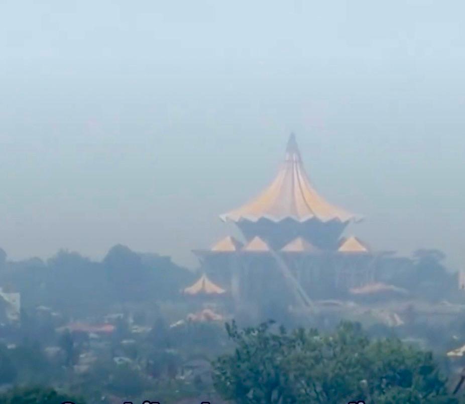 Sarawak paling terjejas jerebu, Serian catat IPU 204