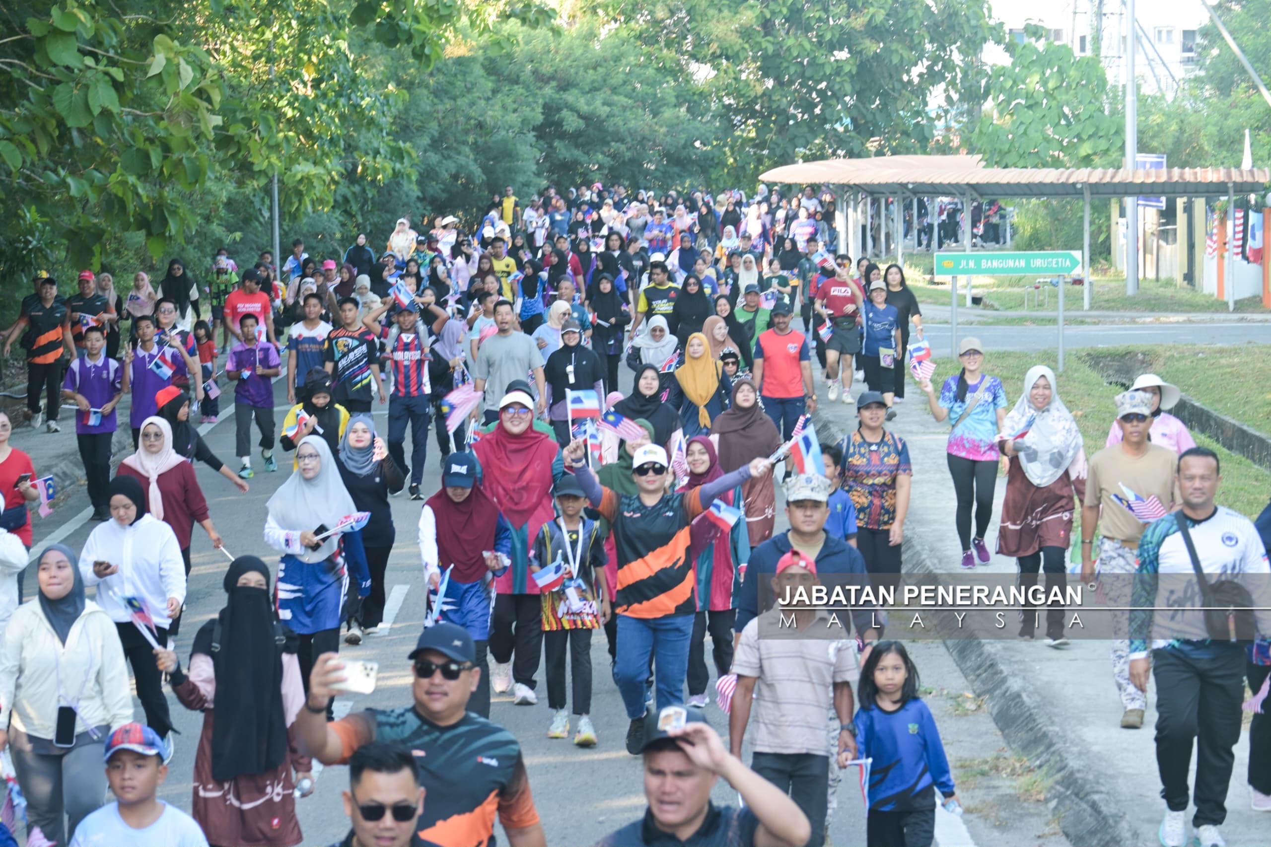 Langkah jiwa nerdeka Kudat himpun 1,500 peserta