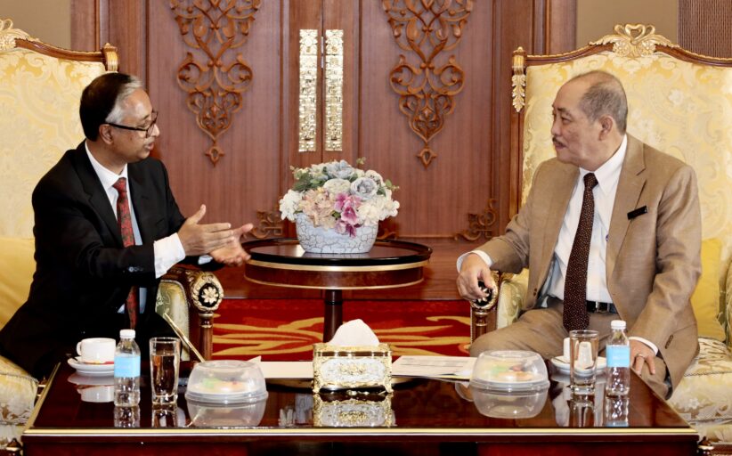Hajiji meets Bangladesh High Commissioner