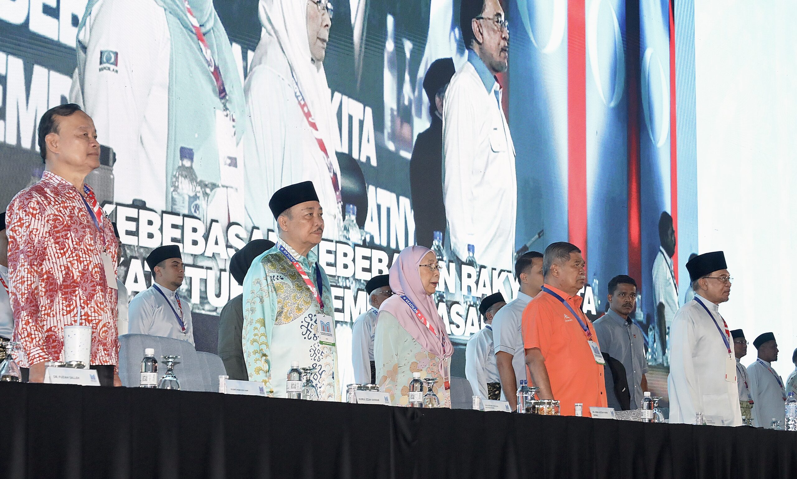 Hajiji hadir Kongres Nasional KEADILAN 2026