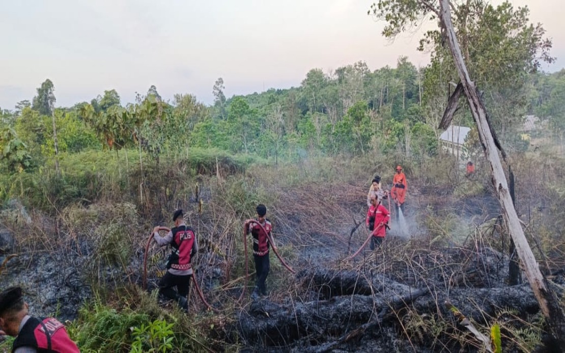 Jumlah titik panas di Kalimantan meningkat lebih 50 peratus