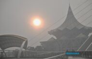 Jerebu: Kualiti udara merosot, empat kawasan di Sarawak catat bacaan IPU bahaya