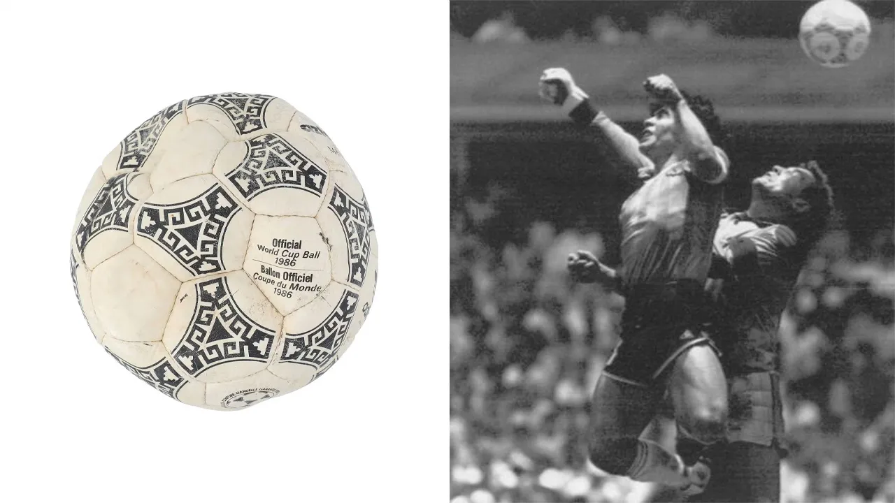 ‘Hand of God’ Maradona terjual US$3.35 juta dalam lelongan