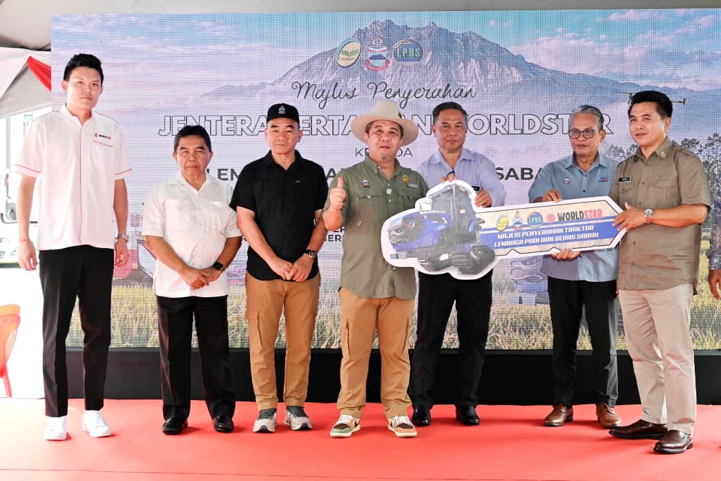 75 jentera pertanian pacu mekanisasi tanaman padi Sabah