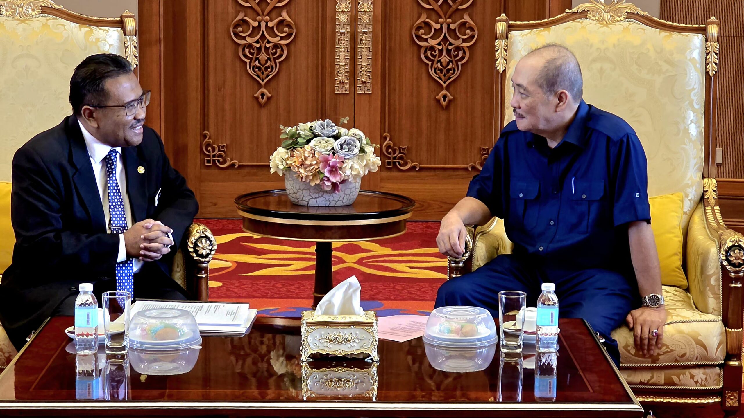 KM terima kunjungan hormat JTK Sabah, KKCCCI