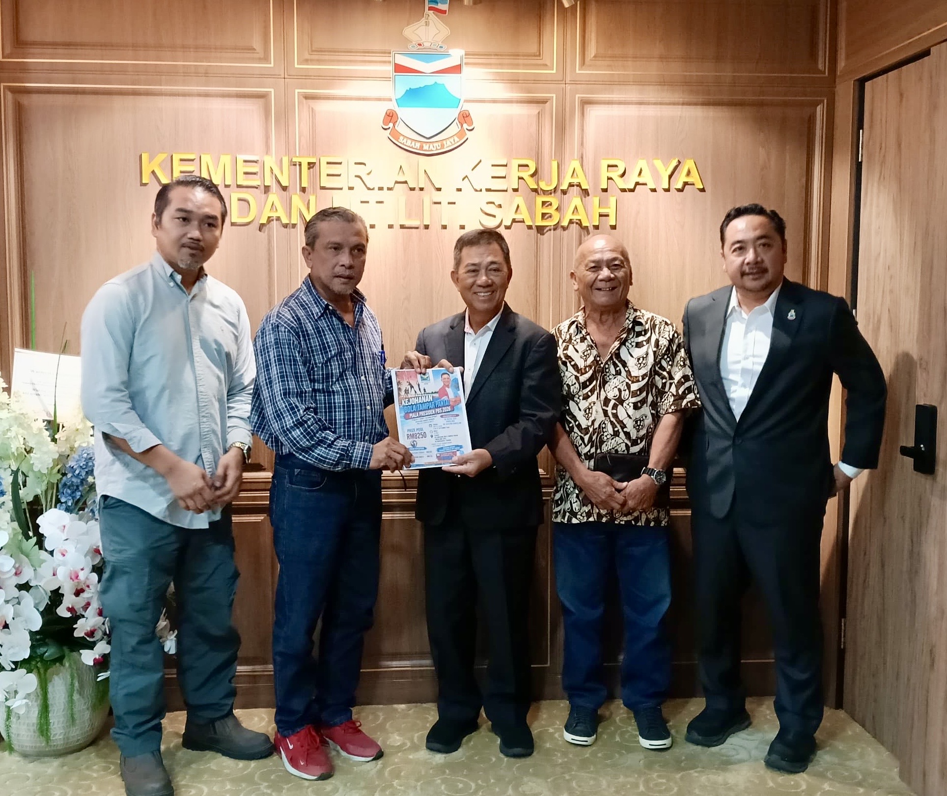 Kejohanan Bola Tampar Pantai Piala Presiden PBS 2026 tawar hadiah RM7,500