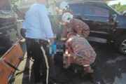 Lelaki maut, lapan kenderaan terlibat kemalangan di KK
