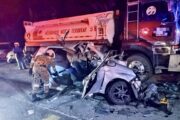Empat lelaki maut nahas lima kenderaan di KK