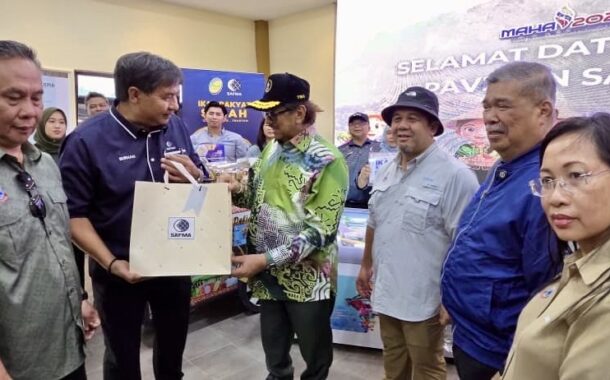 Tun Musa kunjungi Pavilion Sabah di MAHA 2026
