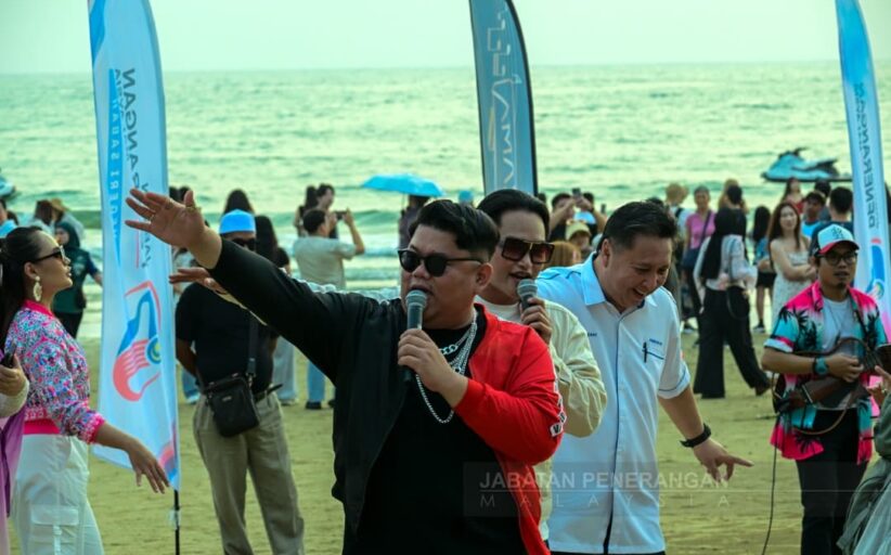 Program Borak dan Busking hibur pengunjung nikmati matahari terbenam